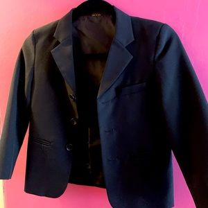 dress jacket and waistcoat